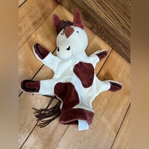The Manhattan Toy Company horse hand puppet